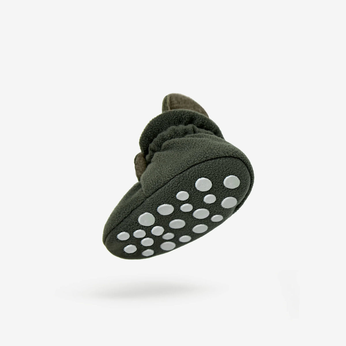 Booties Fleece Gripper Olive