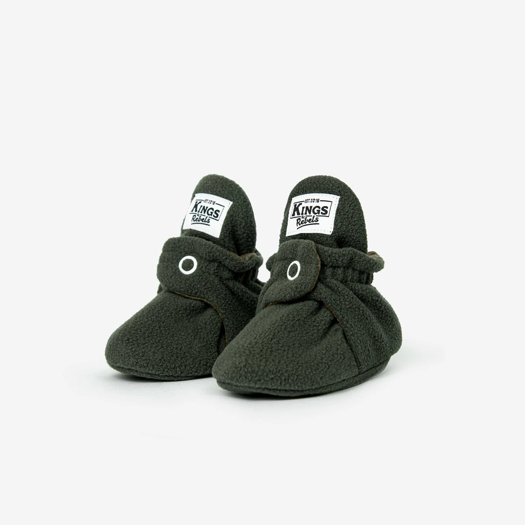 Booties Fleece Original Olive