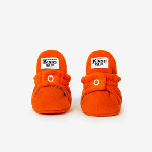 Booties Fleece Gripper Orange