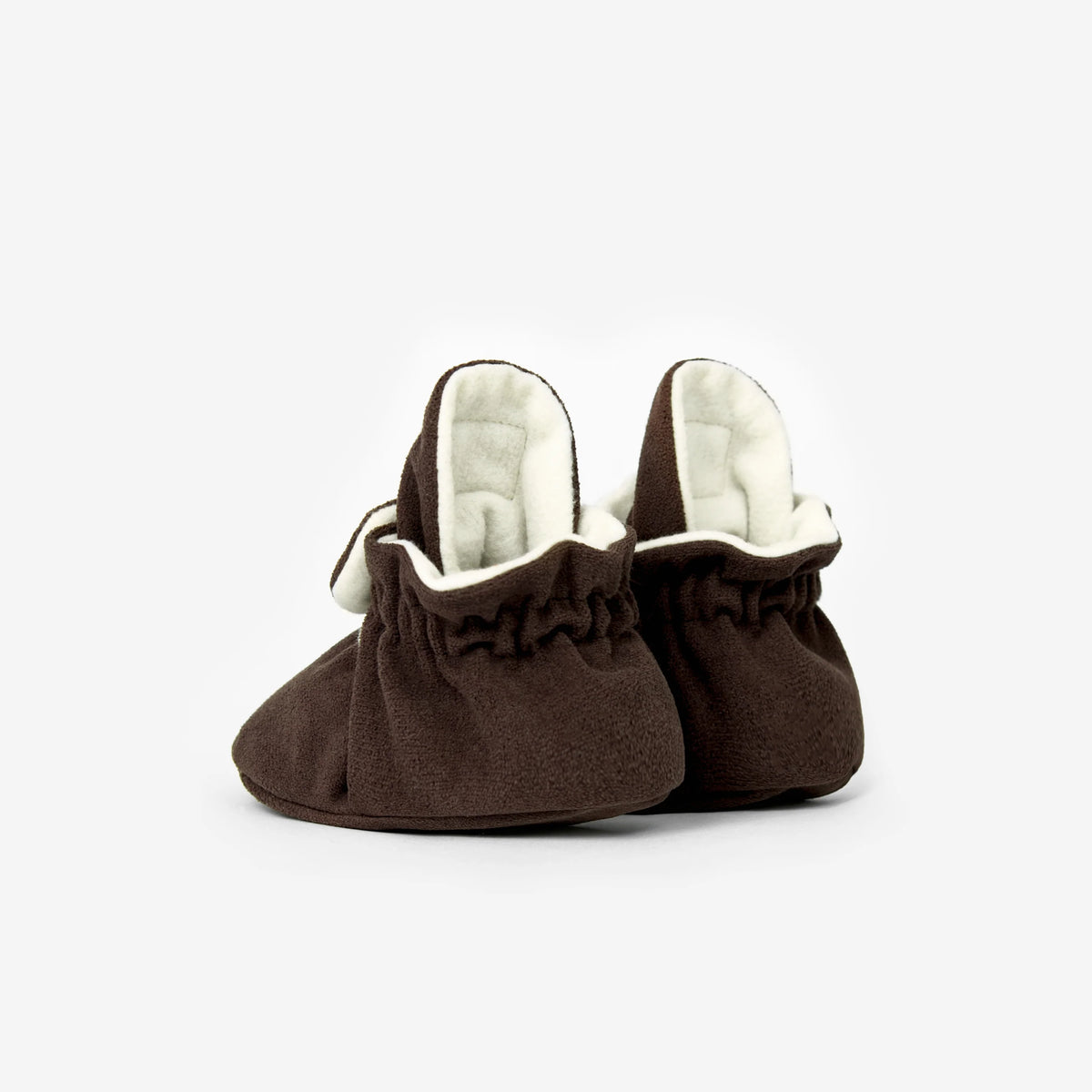 Booties Gamuza Gripper Chocolate