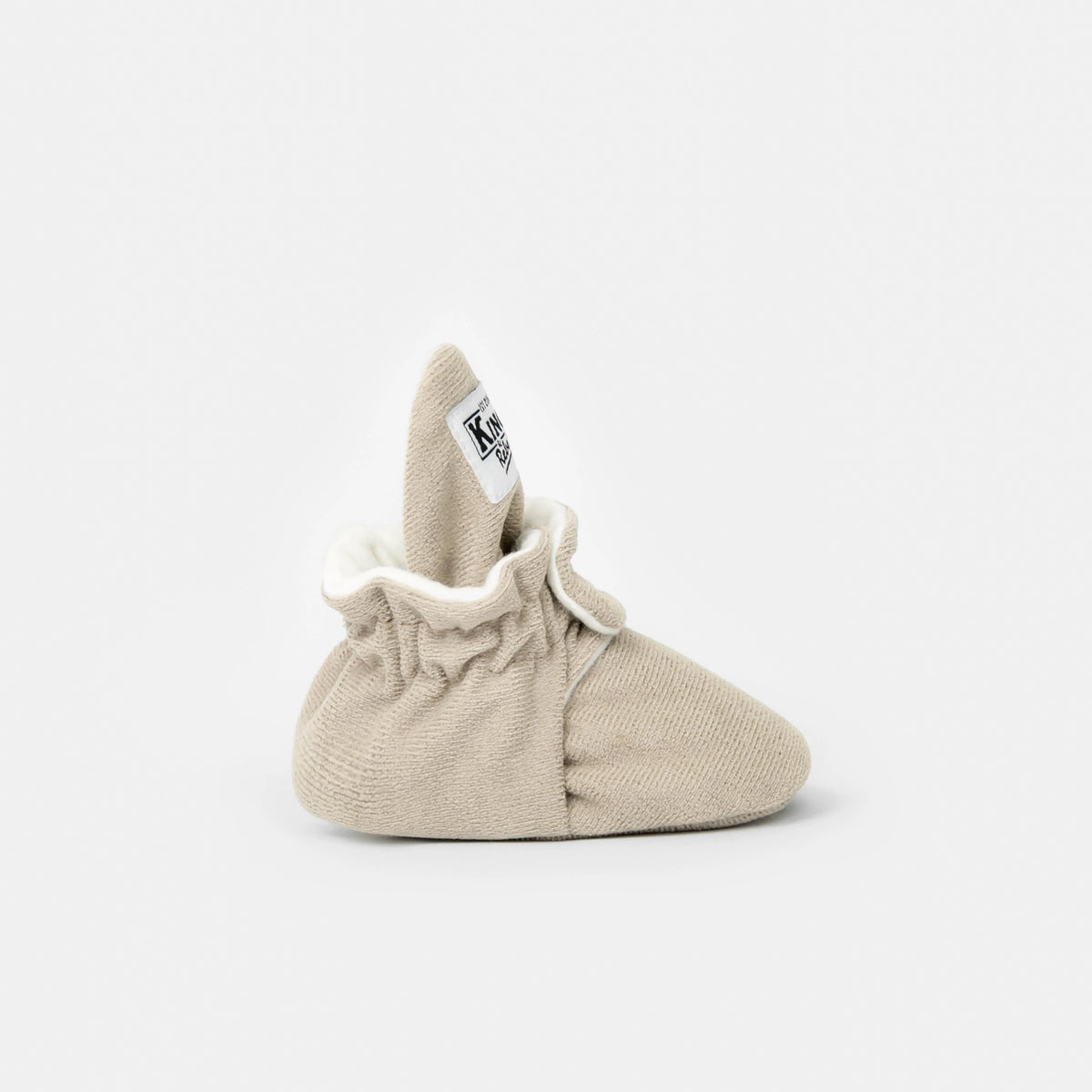 Booties Gamuza Gripper Ivory