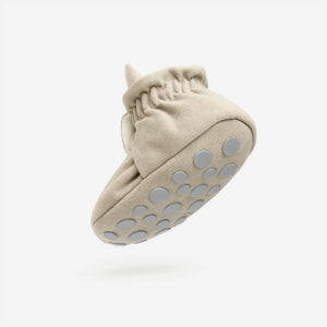 Booties Gamuza Gripper Ivory