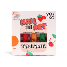 Laden Sie das Bild in den Galerie-Viewer, 2-in-1-Nagellack-Set "Tutti Frutti"