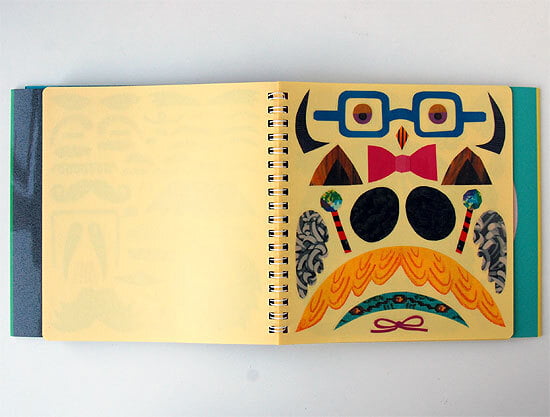 Stickerbuch Make Faces 2