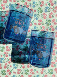 Glitter Becher 2er Set Race