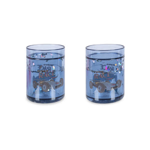 Glitter Becher 2er Set Race
