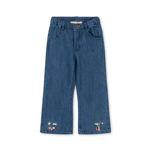 Elba Flare Jeans Cherry