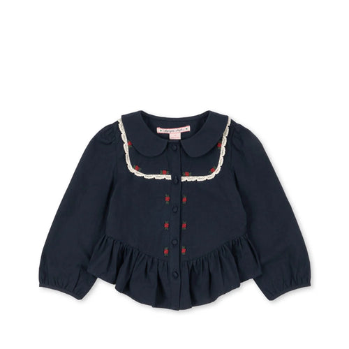 Emmy Bluse Dark Navy