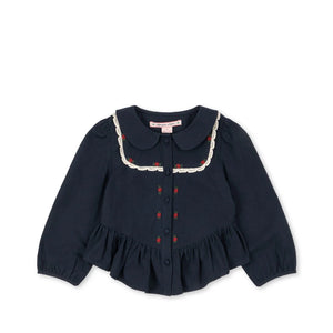 Emmy Bluse Dark Navy