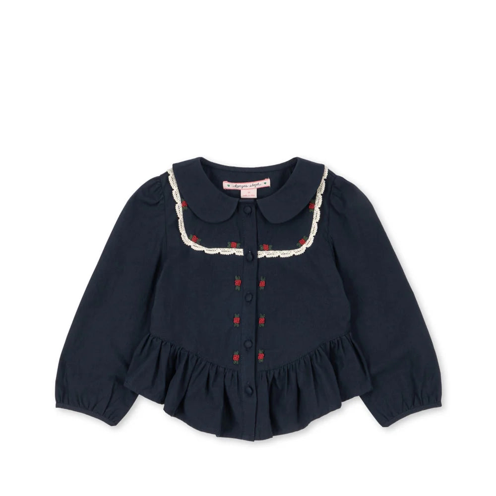 Emmy Bluse Dark Navy
