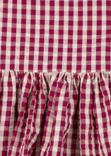 Laden Sie das Bild in den Galerie-Viewer, Isotta Trägerkleid Raspberry Check