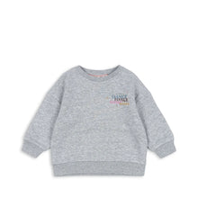 Laden Sie das Bild in den Galerie-Viewer, Lou Sweatshirt Dance Dino grey melange