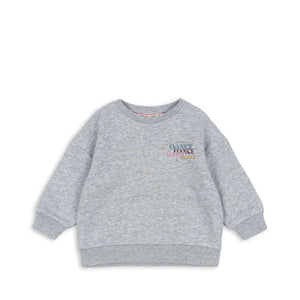 Lou Sweatshirt Dance Dino grey melange