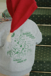 Lou Sweatshirt Dance Dino grey melange