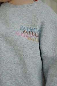 Lou Sweatshirt Dance Dino grey melange