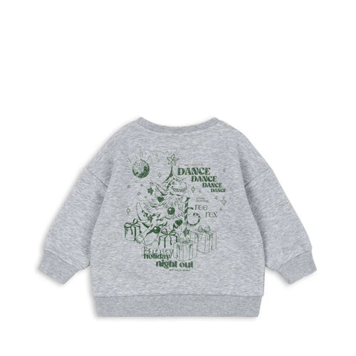 Lou Sweatshirt Dance Dino grey melange