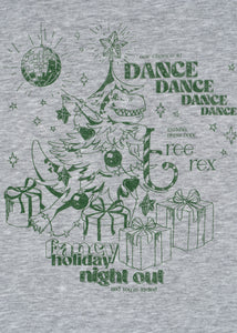 Lou Sweatshirt Dance Dino grey melange