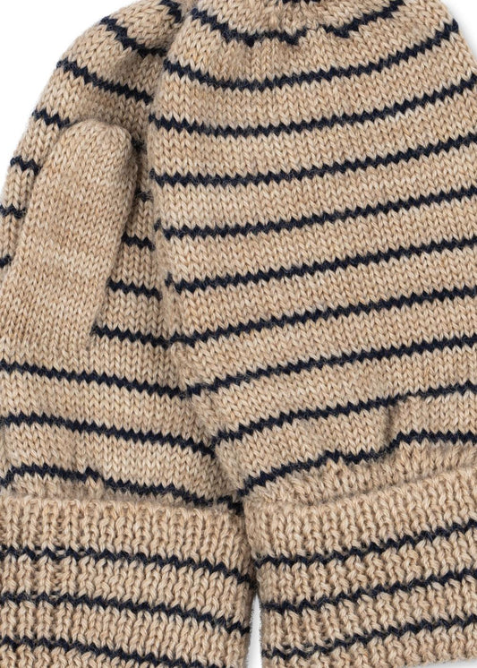 Louli Fäustlinge Stripe Bluie