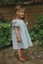 Laden Sie das Bild in den Galerie-Viewer, Coco Sommerkleid Cherry Blue Coeur