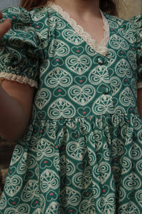 Coeur Kleid Lacy Green