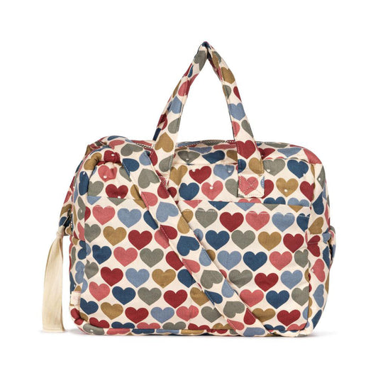 Puppen Wickeltasche Coeur Bisous
