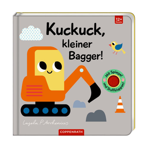 Mein Filz-Fühlbuch: Kuckuck, kleiner Bagger! ab 1J.