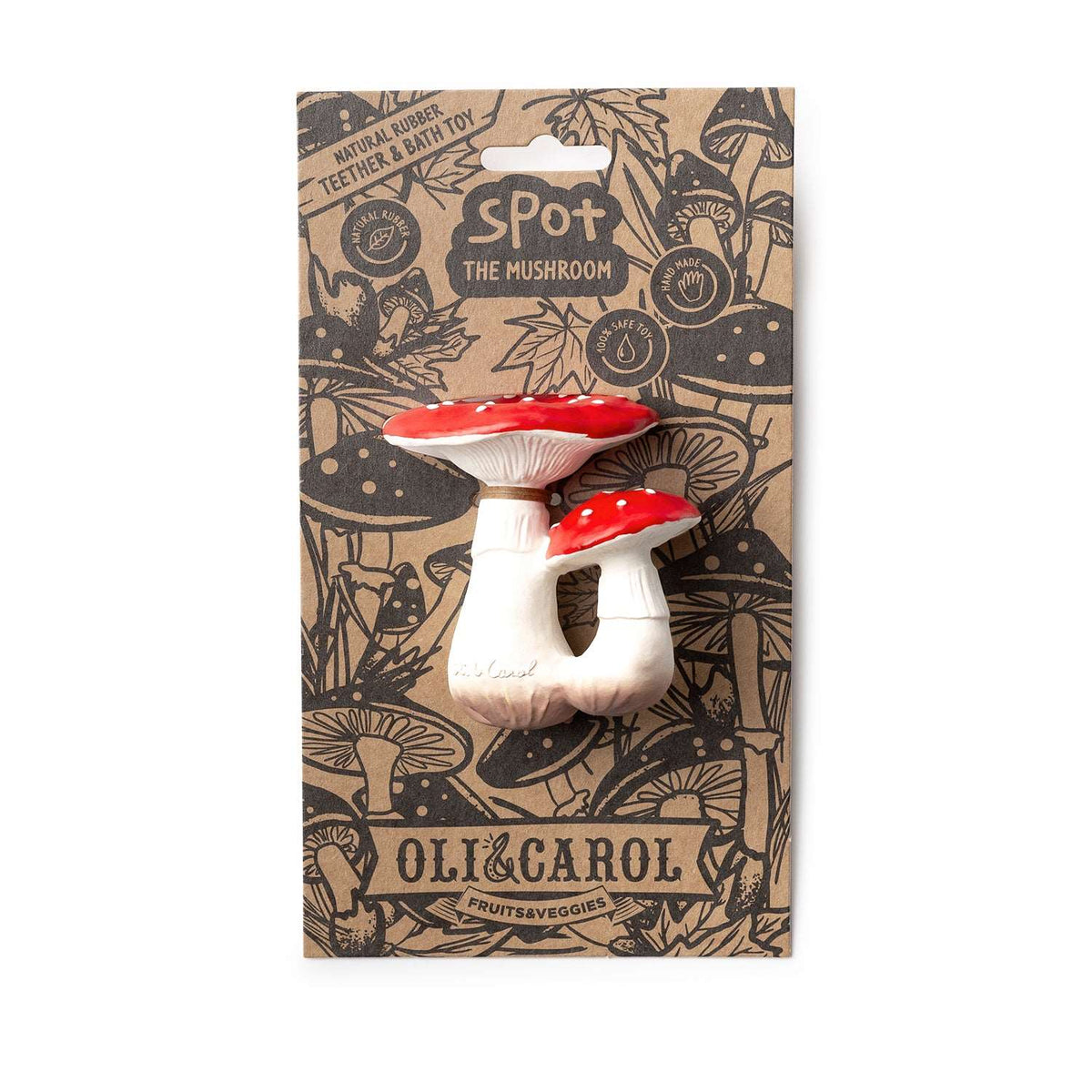 Zahnungshilfe Pilz "Spot the Mushroom"