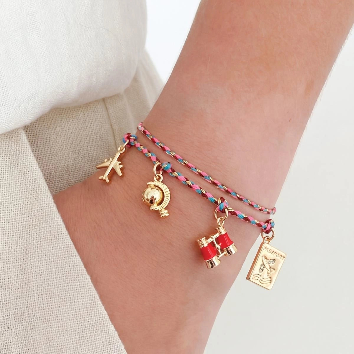 Schmuck basteln - Armband Voyage