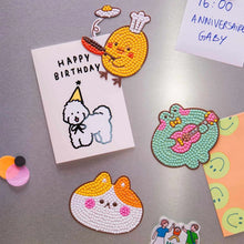 Laden Sie das Bild in den Galerie-Viewer, Diamond Painting Set Kids "Magnete Party Pack"