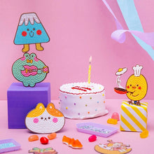 Laden Sie das Bild in den Galerie-Viewer, Diamond Painting Set Kids "Magnete Party Pack"