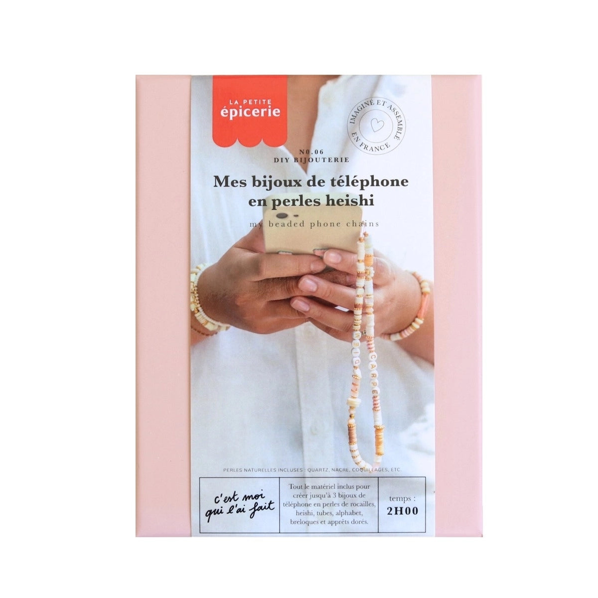 DIY Set Perlen-Handyschmuck Heishi