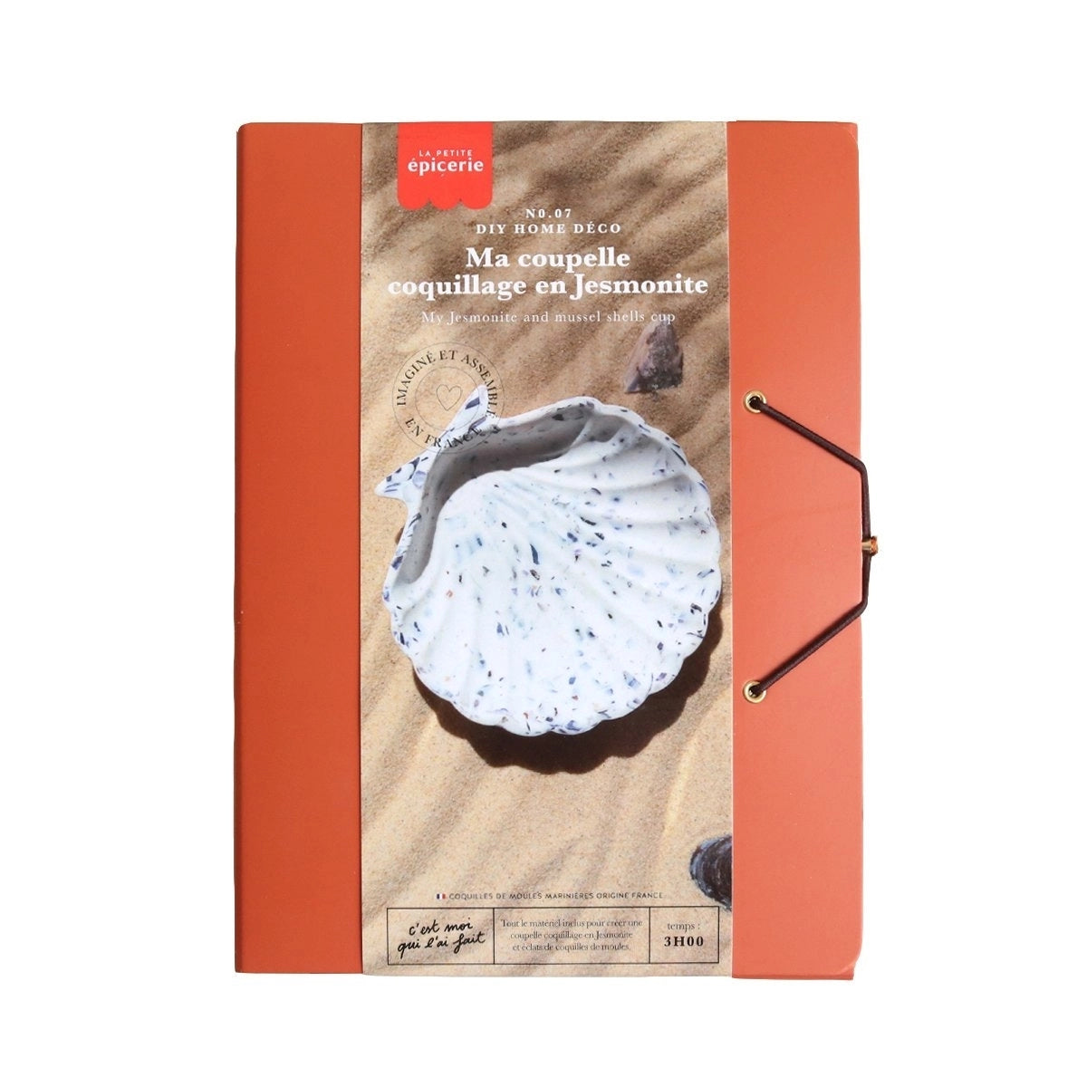 DIY Set Muschelschale aus Jesmonite