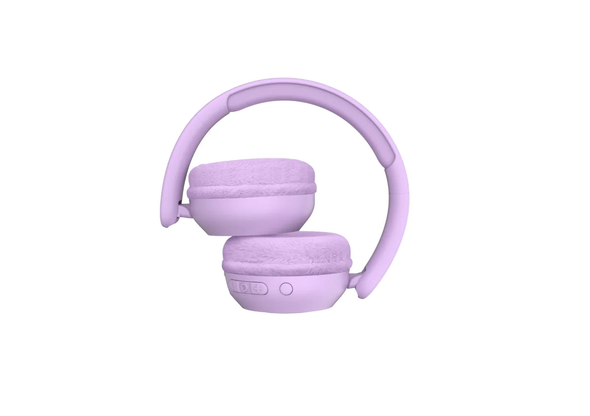 Wireless Headset mit Licht Lila
