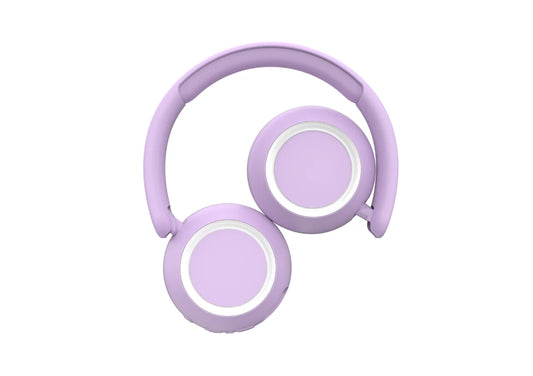 Wireless Headset mit Licht Lila