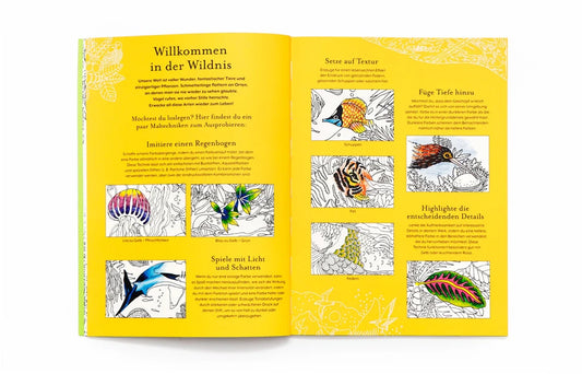 Die Rückkehr der Wildnis Ausmalbuch