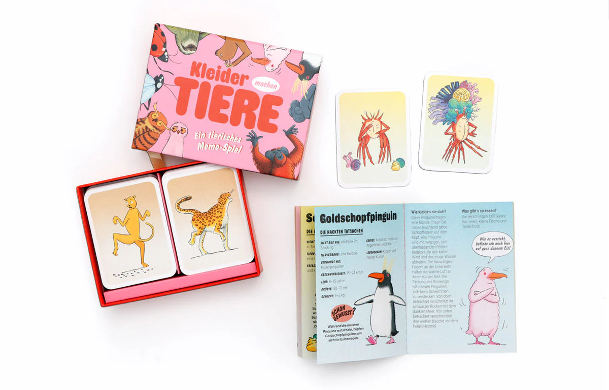 Kleider machen Tiere Memo
