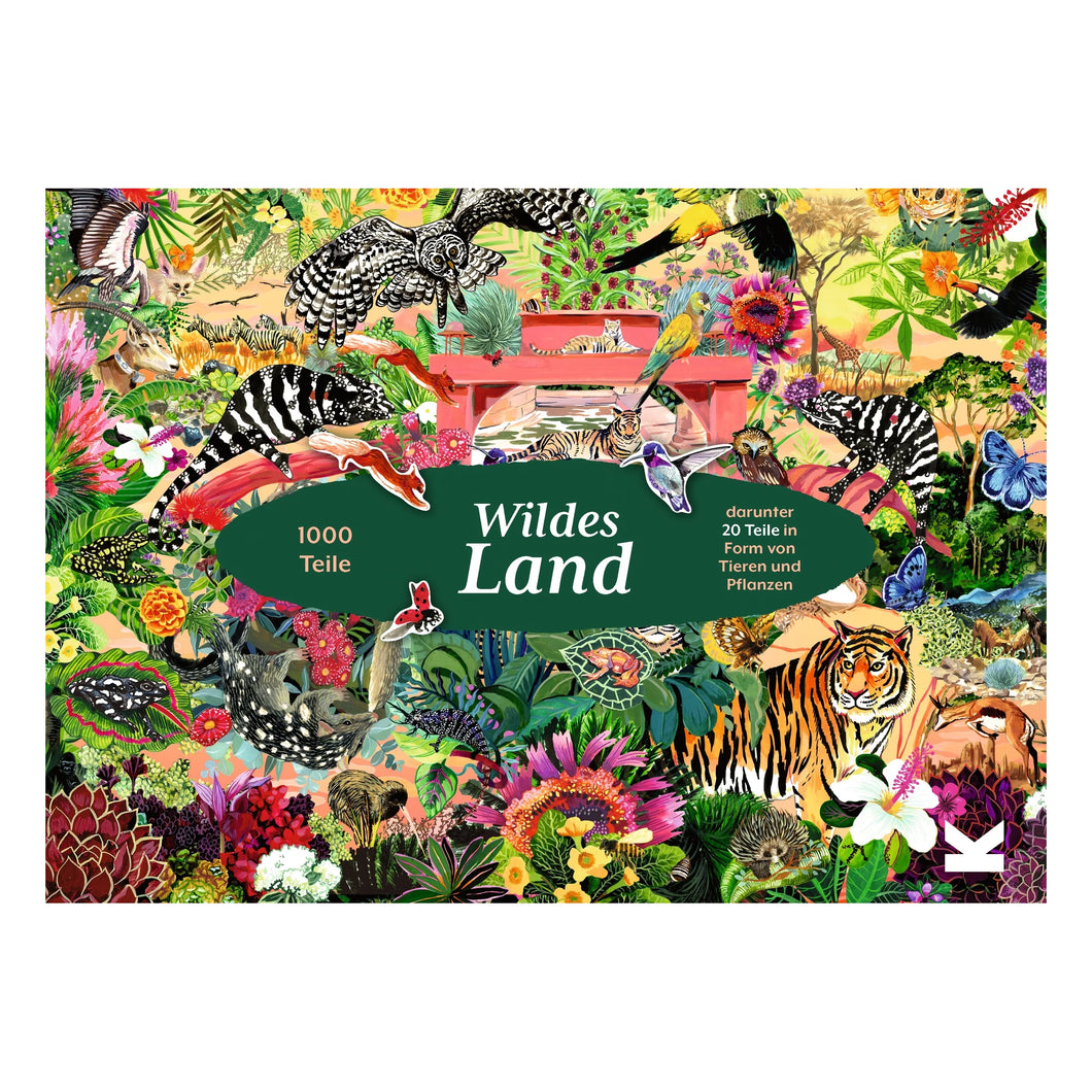 Wildes Land 1000-teiliges Puzzle