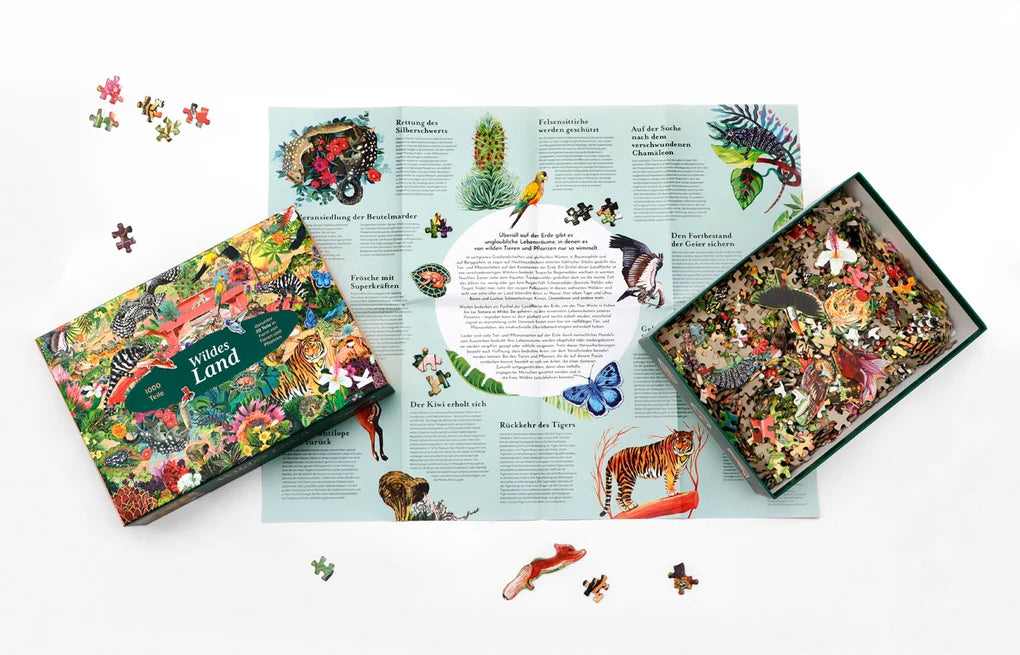 Wildes Land 1000-teiliges Puzzle