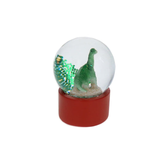 Mini Schneekugel Dino