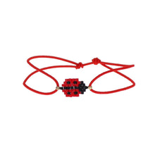 Laden Sie das Bild in den Galerie-Viewer, Perlen Armband Marienkäfer