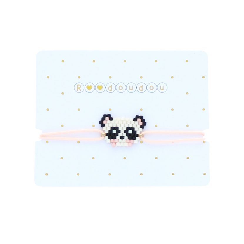 Perlen Armband Panda