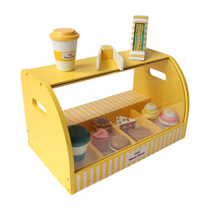 Mini-Café aus Holz