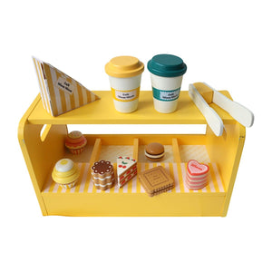 Mini-Café aus Holz