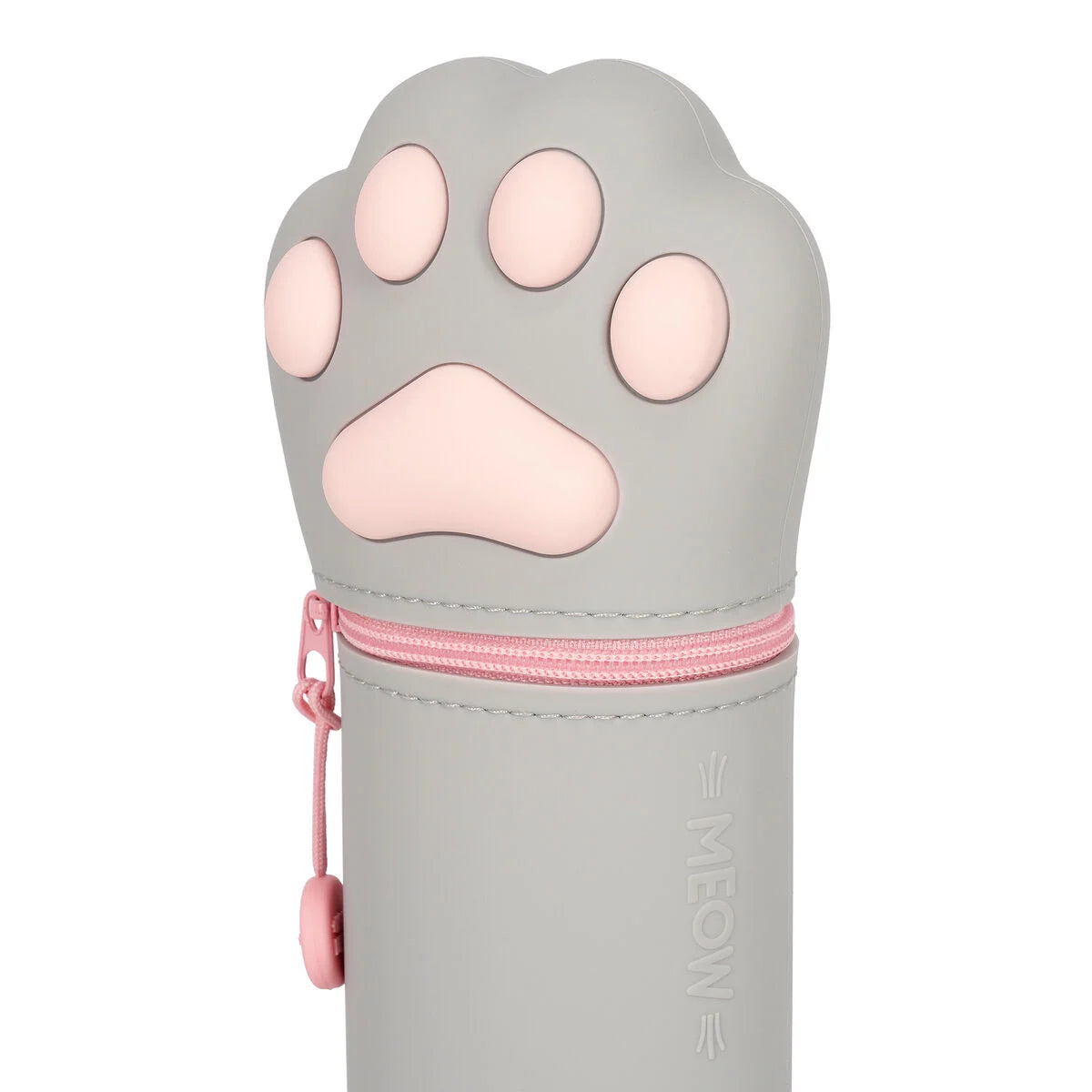2-in-1-Federmäppchen aus Silikon Meow