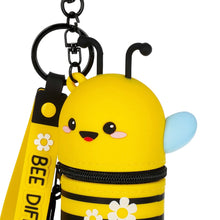 Laden Sie das Bild in den Galerie-Viewer, Mini Kawaii Münztasche aus Silikon Biene