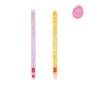 2er Set Radierbare Gelstifte Hoppy Easter