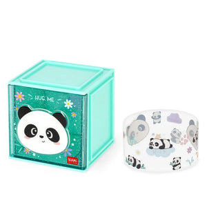 Erweiterbare Schreibtischbox Cutie Cube "Panda"