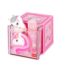 Laden Sie das Bild in den Galerie-Viewer, Erweiterbare Schreibtischbox Cutie Cube &quot;Unicorn&quot;