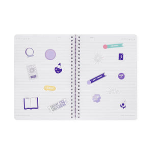 Liniertes Notizbuch A5 "Trust the Universe"