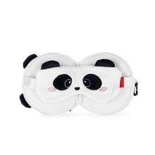 Laden Sie das Bild in den Galerie-Viewer, Reisekissen mit Schlafmaske Panda